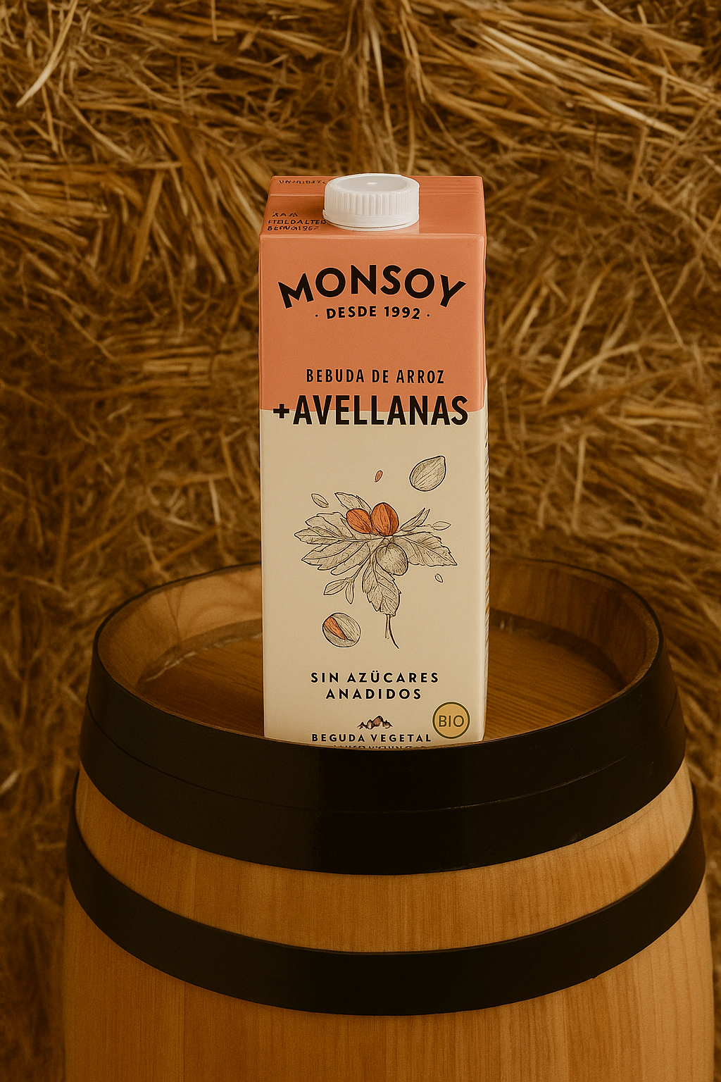 Monsoy Rice Drink with Hazelnuts