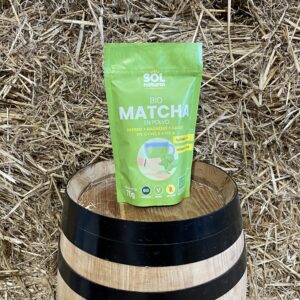 Organic Matcha in Natural Sun Powder